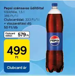Tesco Pepsi szénsavas üdítőital ajánlat