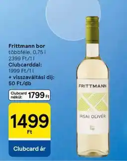 Tesco Frittmann bor ajánlat