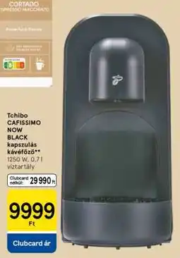 Tesco Tchibo CAFISSIMO NOW BLACK kapszulás kávéfőző ajánlat
