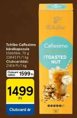 Tesco Tchibo Cafissimo Kávékapszula ajánlat