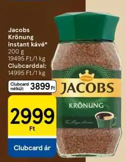 Tesco Jacobs Krönung Instant Kávé ajánlat