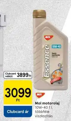 Tesco MOL motorolaj ajánlat