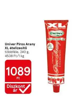 Tesco Univer Piros Arany XL ételízesítő ajánlat