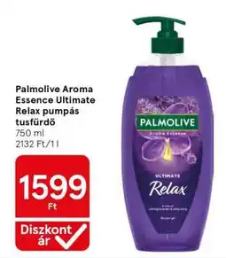 Tesco Palmolive Aroma Essence Ultimate Relax pumpás tusfürdő ajánlat