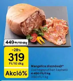 Tesco Mangalica disznósajt ajánlat