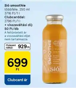 Tesco Sió Smoothie ajánlat