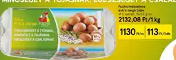 Tesco Fuchs mélyalmos extra sárga tojás ajánlat