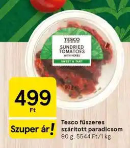 Tesco Tesco fűszeres szárított paradicsom ajánlat