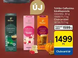 Tesco Tchibo Cafissimo Kávékapszula ajánlat