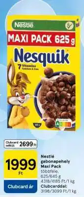 Tesco Nestlé gabonapehely Maxi Pack ajánlat