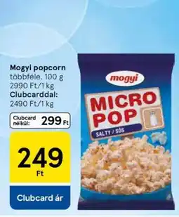 Tesco Mogyi popcorn ajánlat