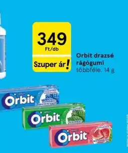 Tesco Orbit drazsé rágógumi ajánlat