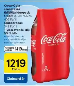 Tesco Coca-Cola szénsavas üdítőital duopack ajánlat