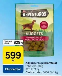 Tesco Adventuros jutalomfalat ajánlat
