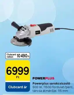 Tesco Powerplus sarokcsiszoló ajánlat