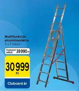 Tesco Multifunkciós alumíniumlétra ajánlat
