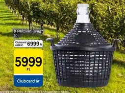 Tesco Demizson üveg ajánlat