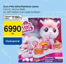 Tesco Zuru Pets Alive Rainbow Llama ajánlat