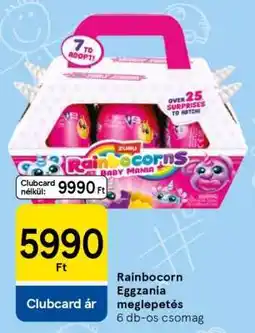 Tesco Rainbocorn Eggzania meglepetés ajánlat