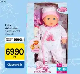 Tesco Puha sírós baba ajánlat