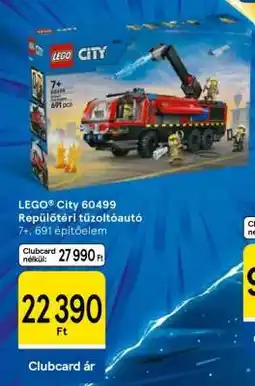 Tesco LEGO City 60499 Repülőtéri tűzoltóautó ajánlat