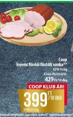 Coop Coop ínyenc fürdői füstölt sonka ajánlat