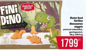 MASTER GOOD FINI DINO DINOSZAURUSZ NUGGETS