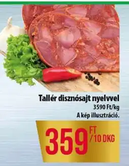 Coop Tallér disznósajt nyelvvel ajánlat