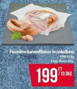 Coop Finonimo baromfihúsos lecsókolbász ajánlat