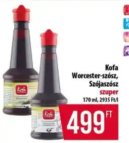 Coop Kofa Worcester-szósz, Szójaszósz ajánlat