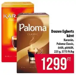 Coop Douwe Egberts kávé ajánlat