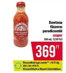 Coop Dawtona fűszeres paradicsomlé ajánlat