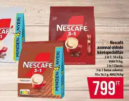 Coop NESCAFÉ azonnal oldódó kávéspecialitás ajánlat