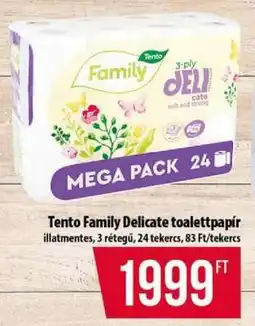 Coop Tento Family Delicate toalettpapír ajánlat