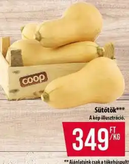 Coop Sütőtök ajánlat