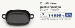 Auchan Öntöttvas grillserpenyő ajánlat