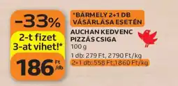 Auchan Auchan kedvenc pizzás csiga ajánlat