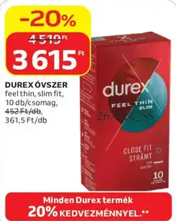 Auchan Durex óvszer ajánlat
