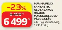Auchan purina felix fantastic alutasakos házias macskaeledel-válogatás ajánlat