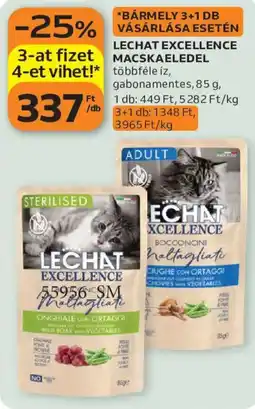 Auchan Lechat excellence macskaeledel ajánlat
