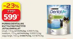 Auchan purina dentalife kutya fogtisztító jutalomfalat ajánlat