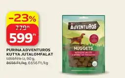 Auchan Purina adventuros kutya jutalomfalat ajánlat