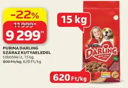 Auchan Purina darling száraz kutyaeledel ajánlat