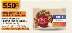 Auchan Purina one mini nedves kutyaeledel ajánlat