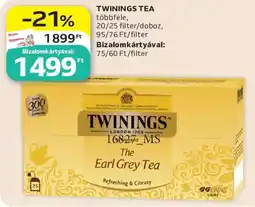 Auchan Twinings tea ajánlat