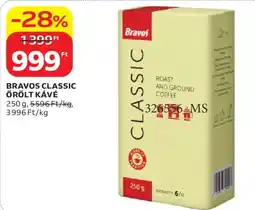 Auchan Bravos classic örölt kávé ajánlat