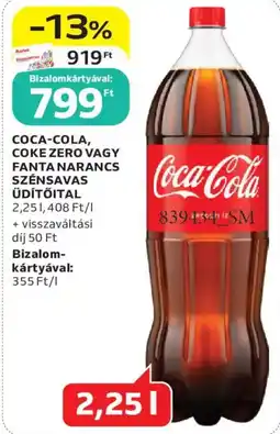 Auchan Coca-cola ajánlat