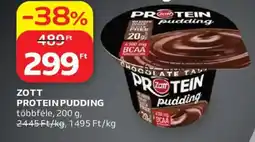Auchan Zott protein pudding ajánlat