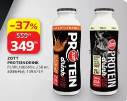 Auchan Zott protein drink ajánlat