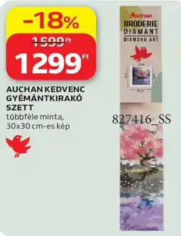 Auchan Auchan gyémántkirakó szett ajánlat